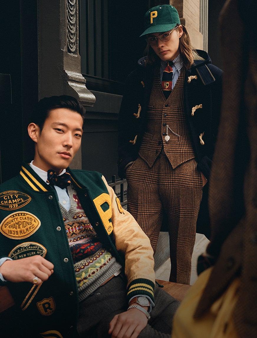 Men wearing polo clothing 