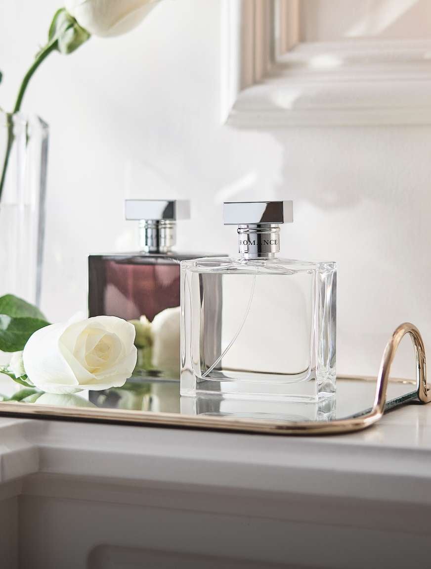Romance fragrance on the banister 