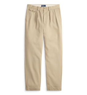 Whitman Relaxed Fit Pleated Chino Pant