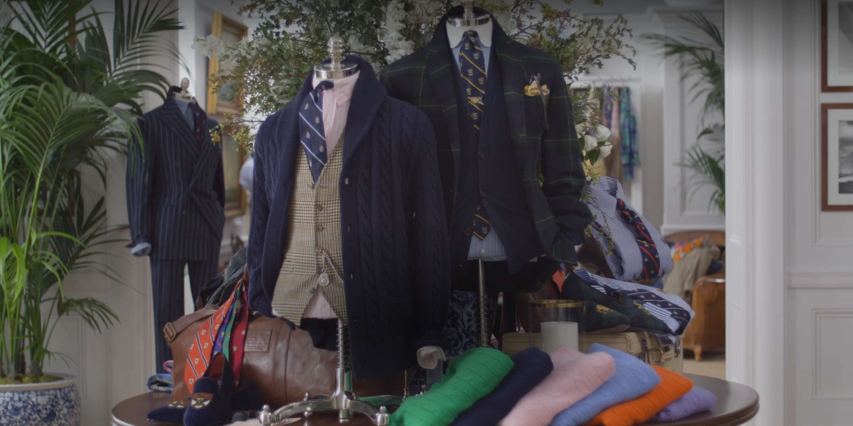 Video of Polo Ralph&nbsp;Lauren men’s shirting.