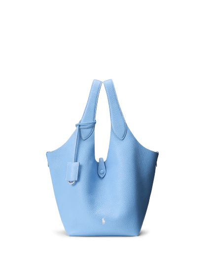 Polo Play Leather Tote Bag