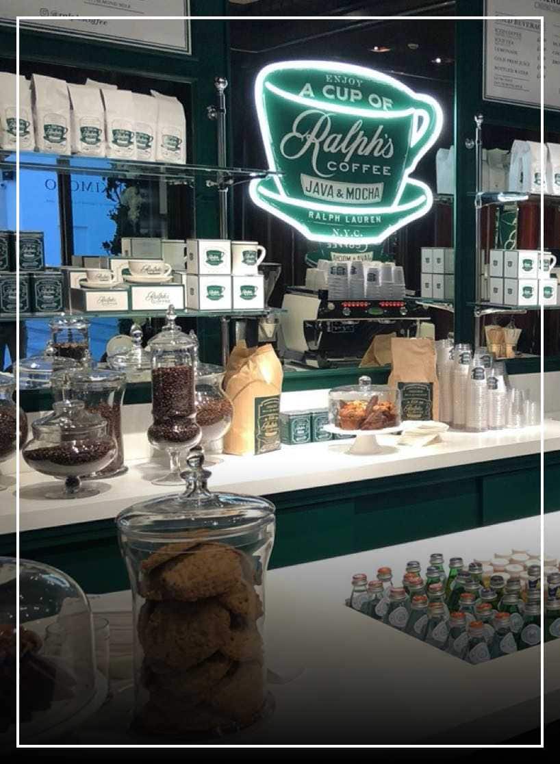 Ralph's Coffee New Bond Street in London