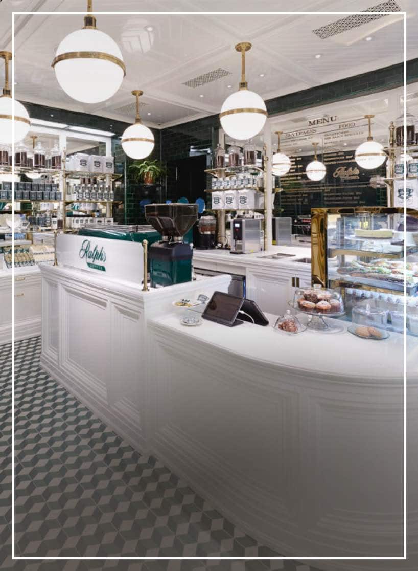 Ralph's Coffee Ocean Terminal in Hong Kong